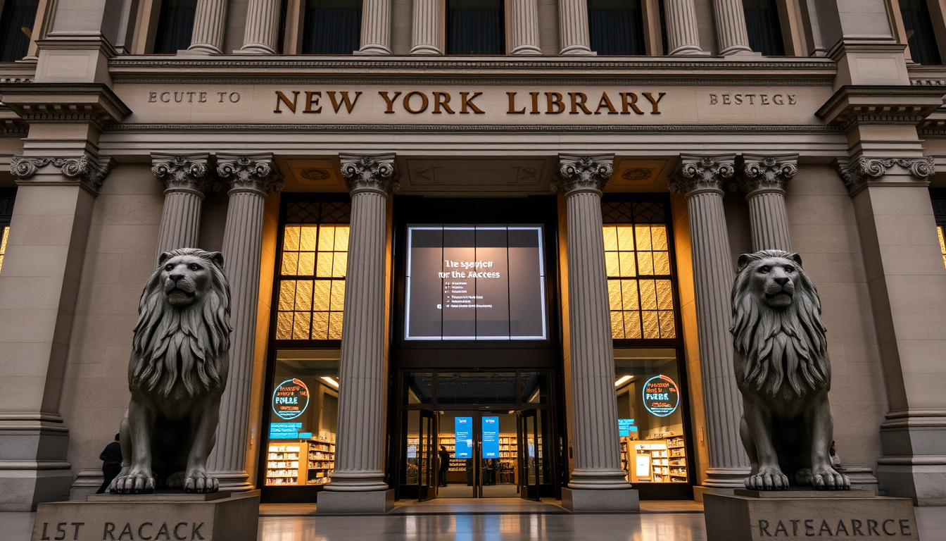 New York Public Library Hours, Research Centers & Digital Access ...
